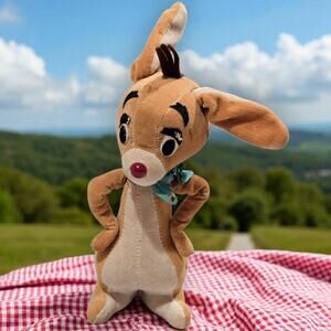 Vtg 1964's Disney Sears Gund Winnie the Pooh Rabbit Plush Doll **Made In Japan
